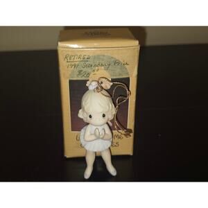 Enesco Precious Moments Enesco Lord Keep Me On My Toes Figurine 102423 1986